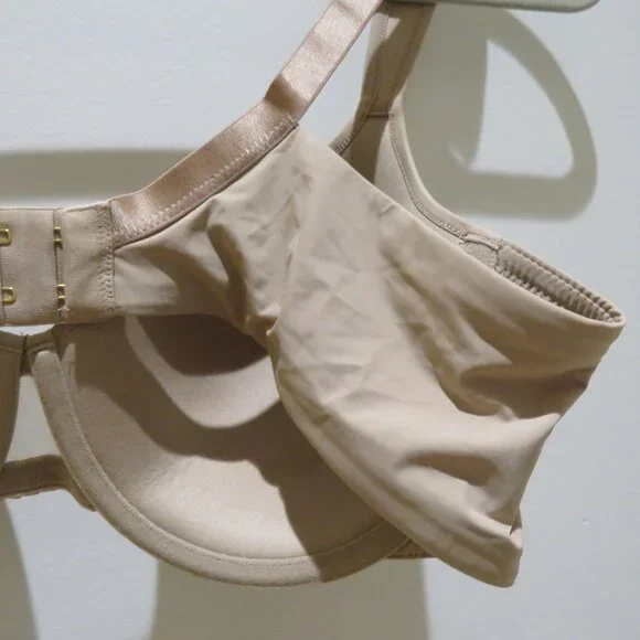 THIRDLOVE 24/7 Classic Perfect Coverage Bra in Taupe Neutral Comfort - Size 38C - Picture 10 of 12